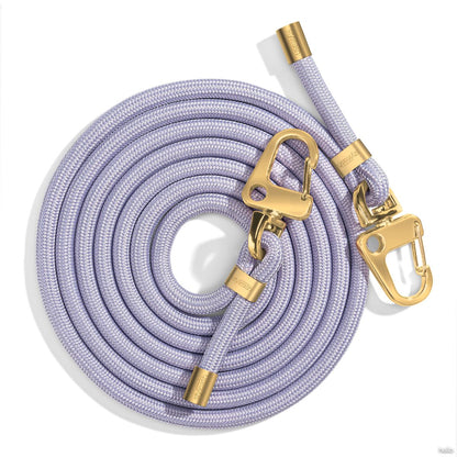 Șnur cu carabin Purple Clear